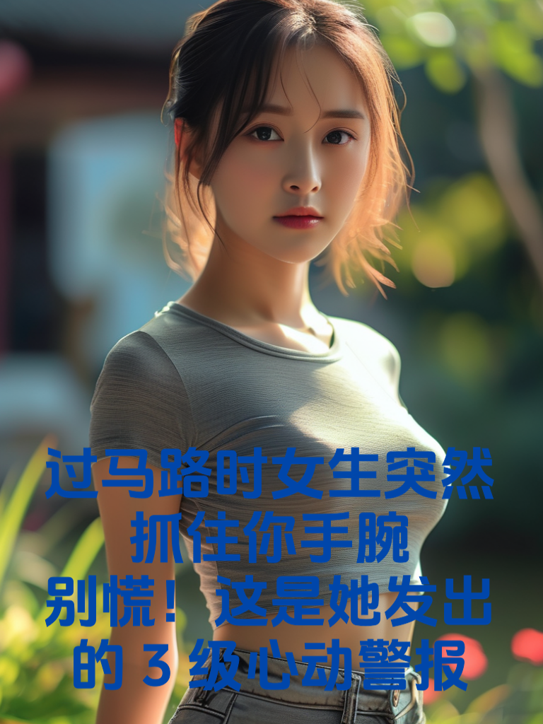 过马路时女生突然抓住你手腕？别慌！这是她发出的3级心动警报