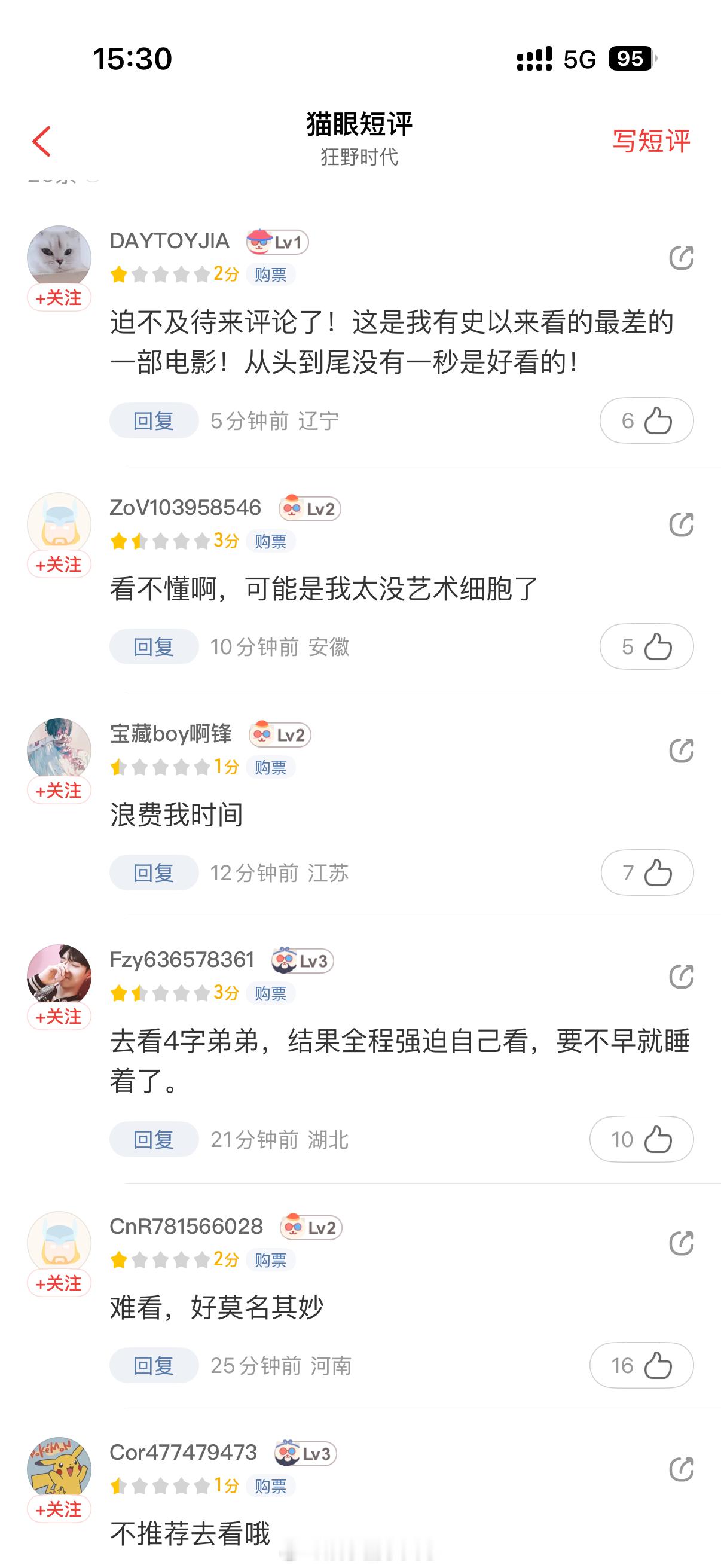 《狂野时代》大家看了吗？？正准备去看，发现大家都说看不懂，难看，是真的吗？（这部