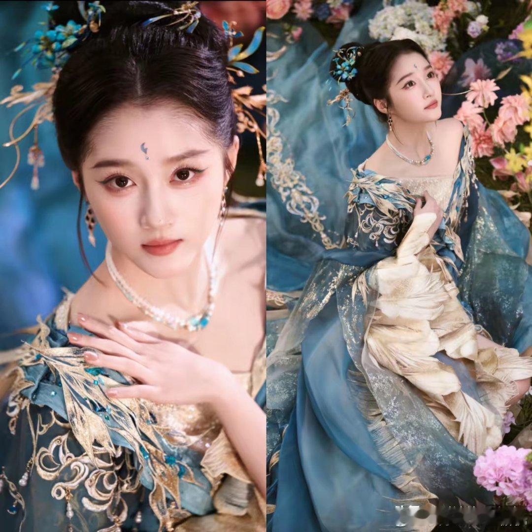 2月14日情人节，关晓彤又上热门了，不是跟鹿晗有互动了，而是她在河南春晚的造型实