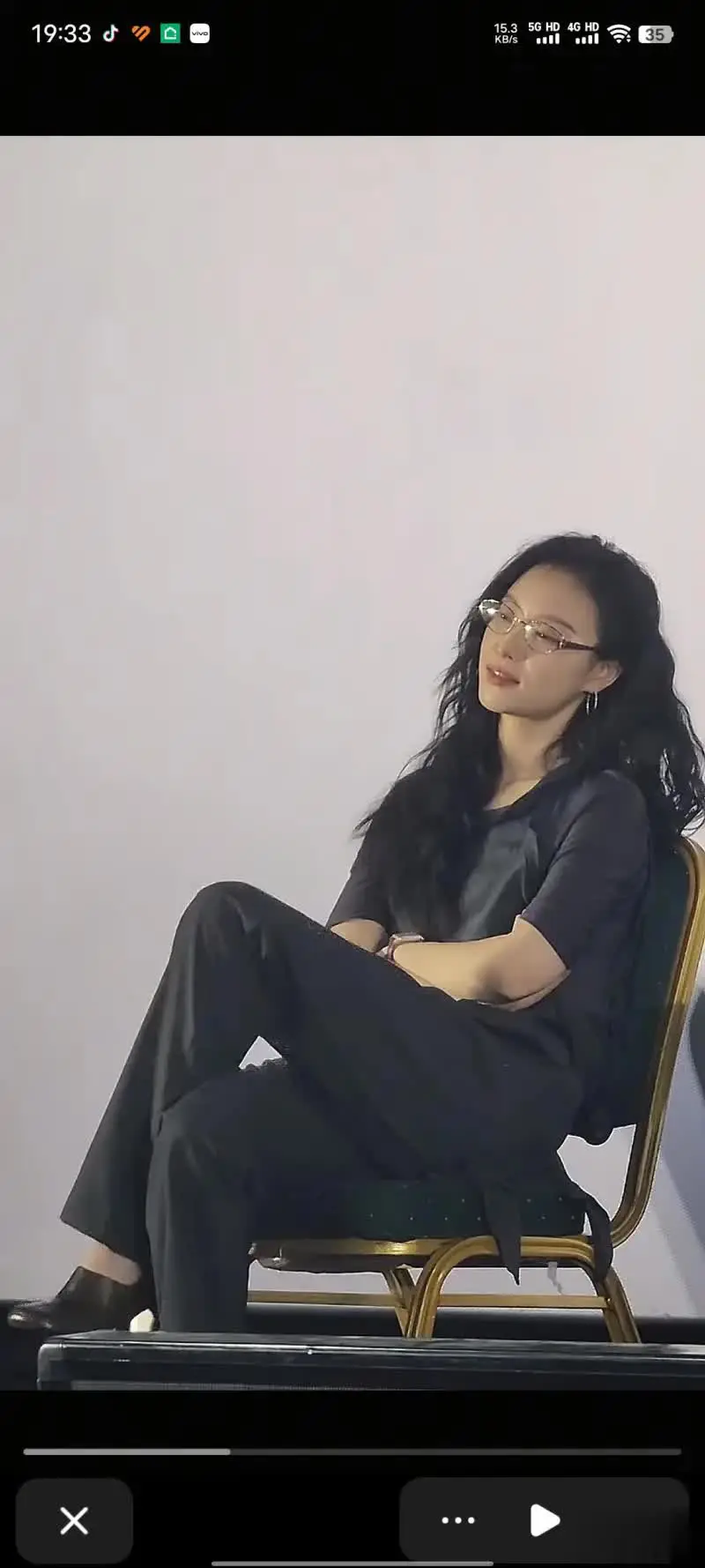 倪妮真的太有感觉了，受不了！