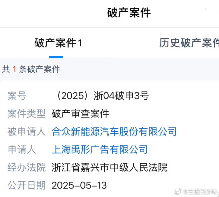 哪吒汽车被申请破产这个是【被】，主要诉讼方想通过法律途径看看能不能获取赔偿。之