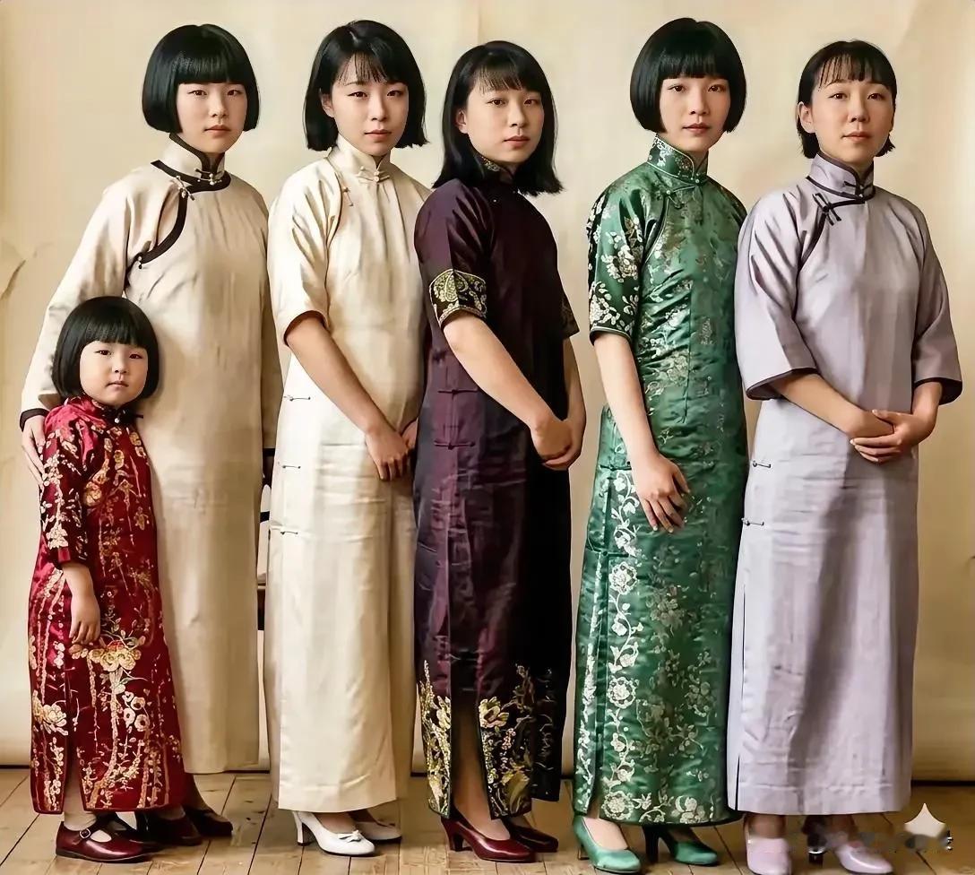 张作霖六个女儿:大帅府里的婚书与人生这不是电影剧照，这是1927年的帅府彩