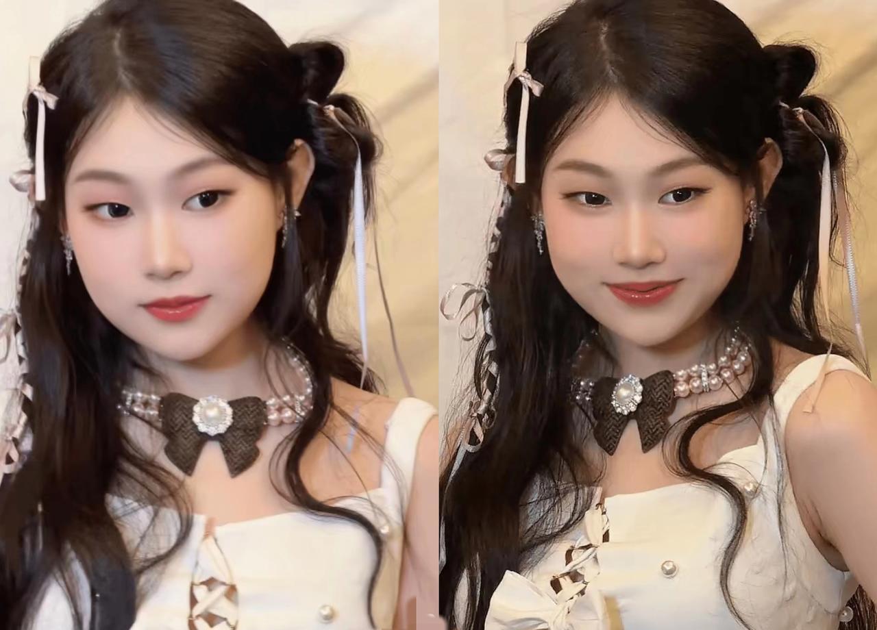 “成龙蹲下来给她纠动作那一刻，全网弹幕炸了：小沈阳闺女，真支棱起来了！”