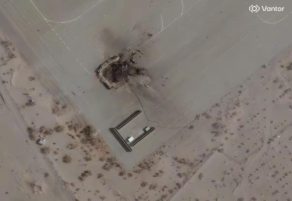 最新卫星图像证实了美国与以色列空军的航空兵行动的打击效果。欧美只放出伊朗基地