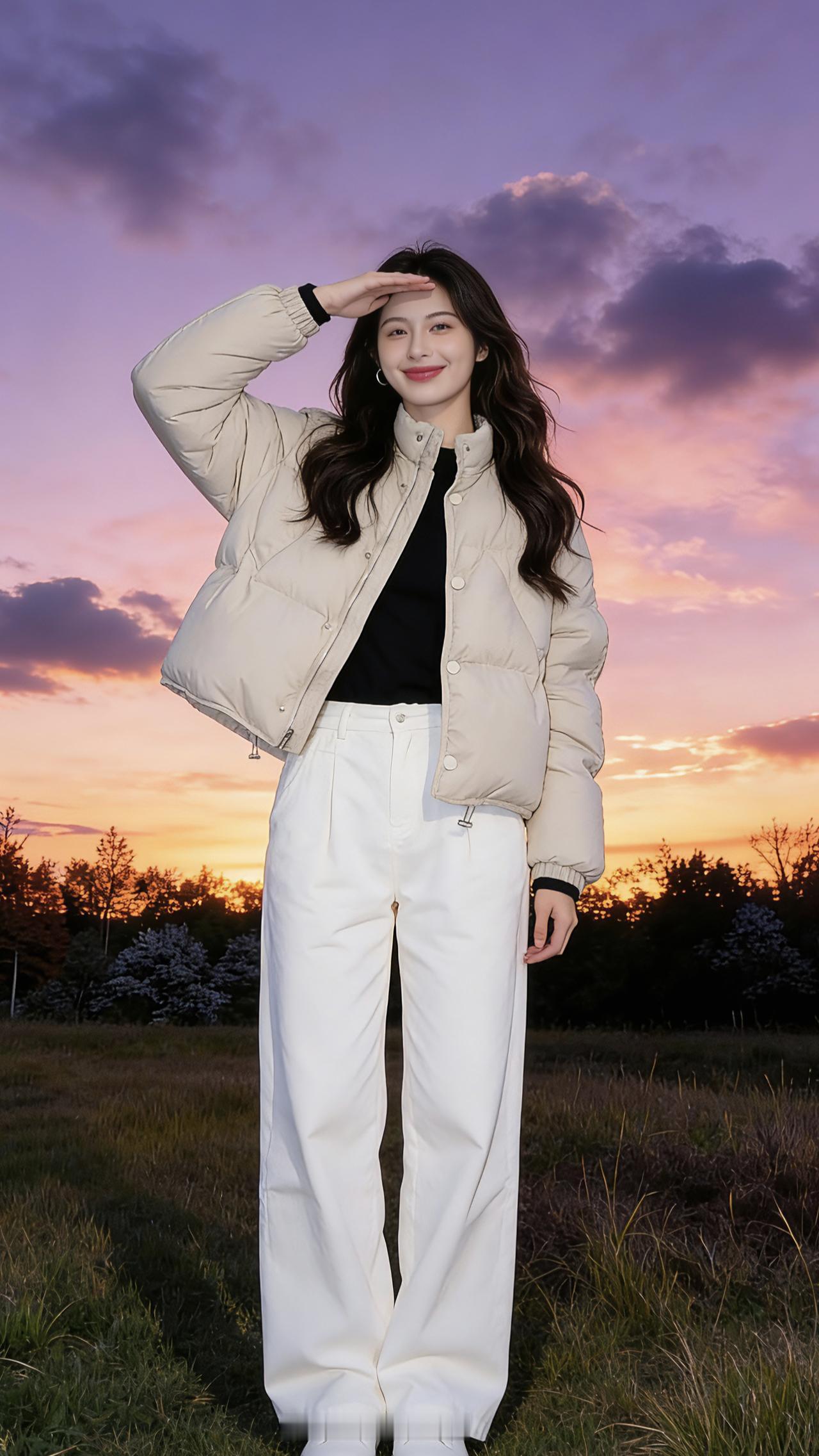 高级感穿搭爱了爱了保暖外套女装穿搭这个冬天不怕冷