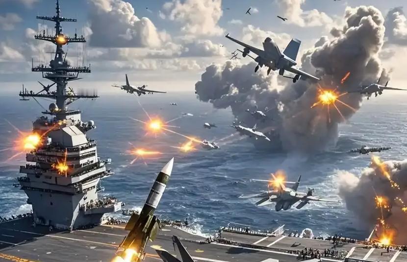 中日战争绝不会和俄乌战争一样克制，一旦开打就是不死不休的灭国之战，不可能打打停停