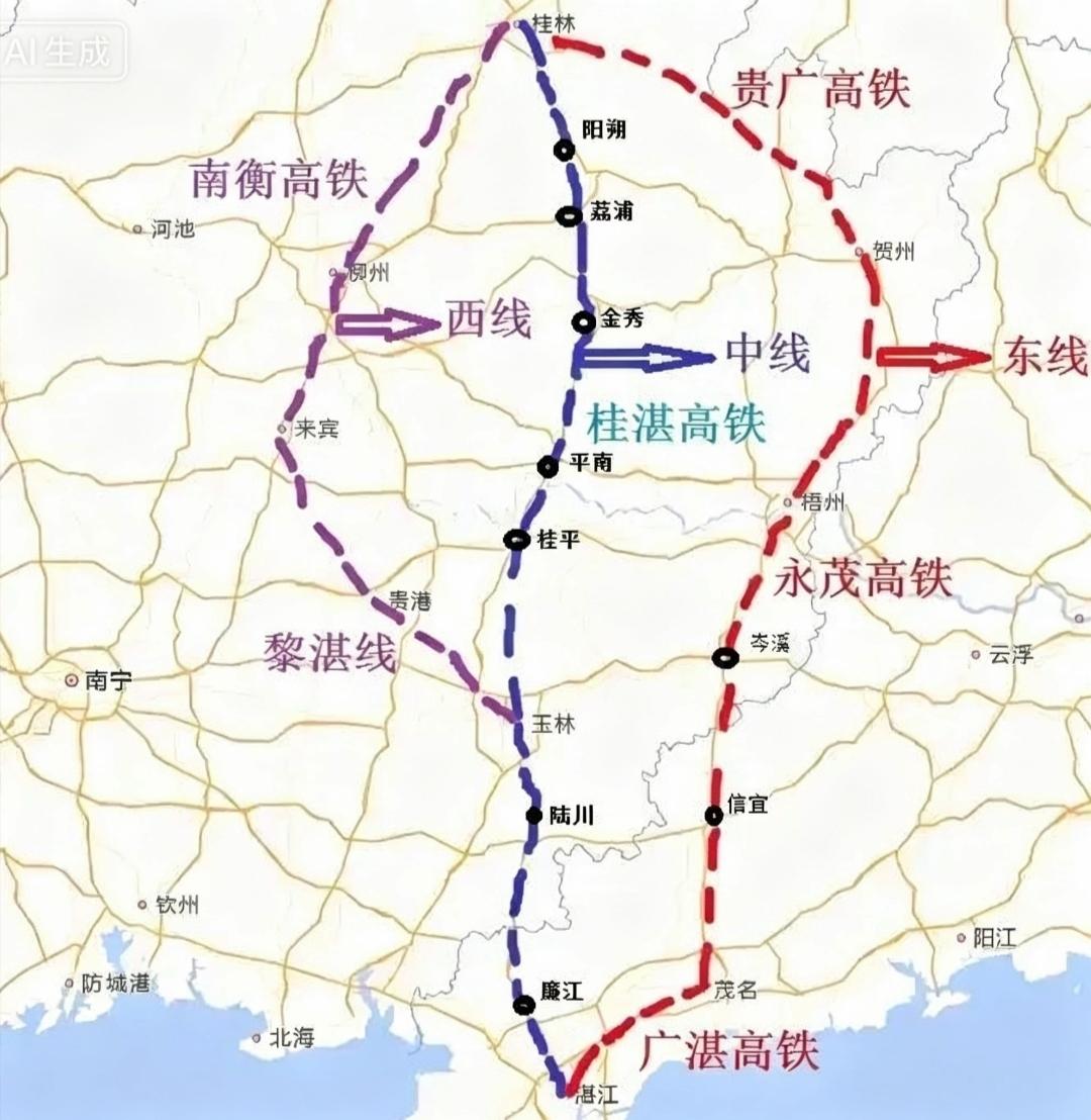 桂湛高铁：湛江苦等十年的“北上生命线”，为何就差国家最后一纸批文？如果你问一