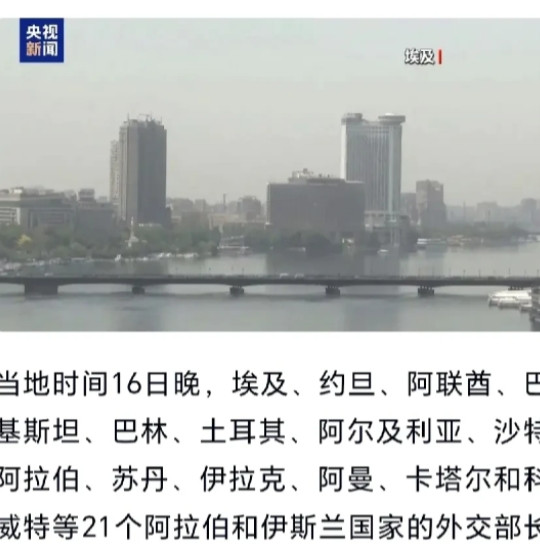 中东国家终于又团结起来了！一盘散沙的时代似乎过去了！当地时间16日晚，埃及、约旦