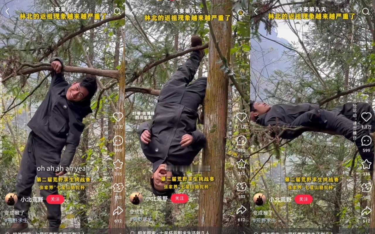 我敢打包票，不仅《荒野求生》节目组没有想到，连林北自己也没有想到，自己的返祖