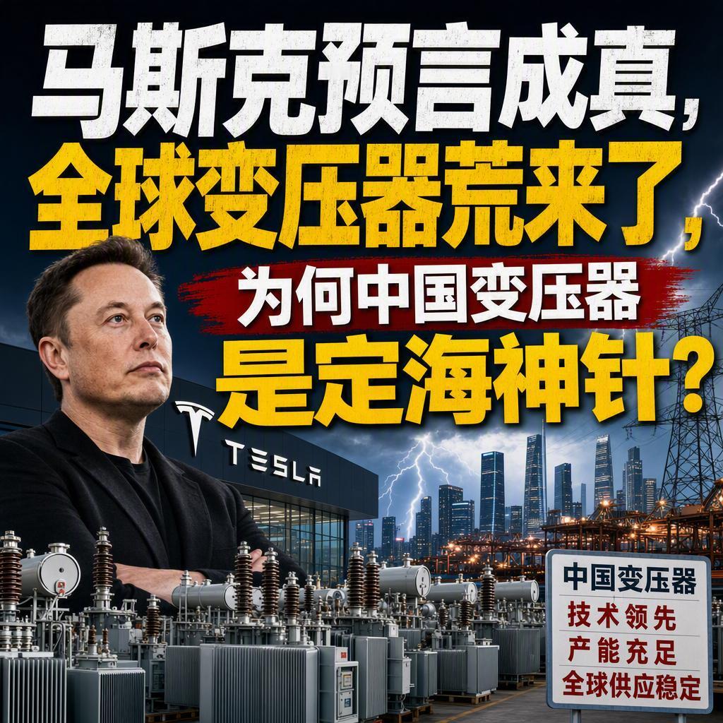 很多人以为变压器不过是电线杆下那个铁疙瘩，但现在全世界都在疯抢它，价格暴涨60%