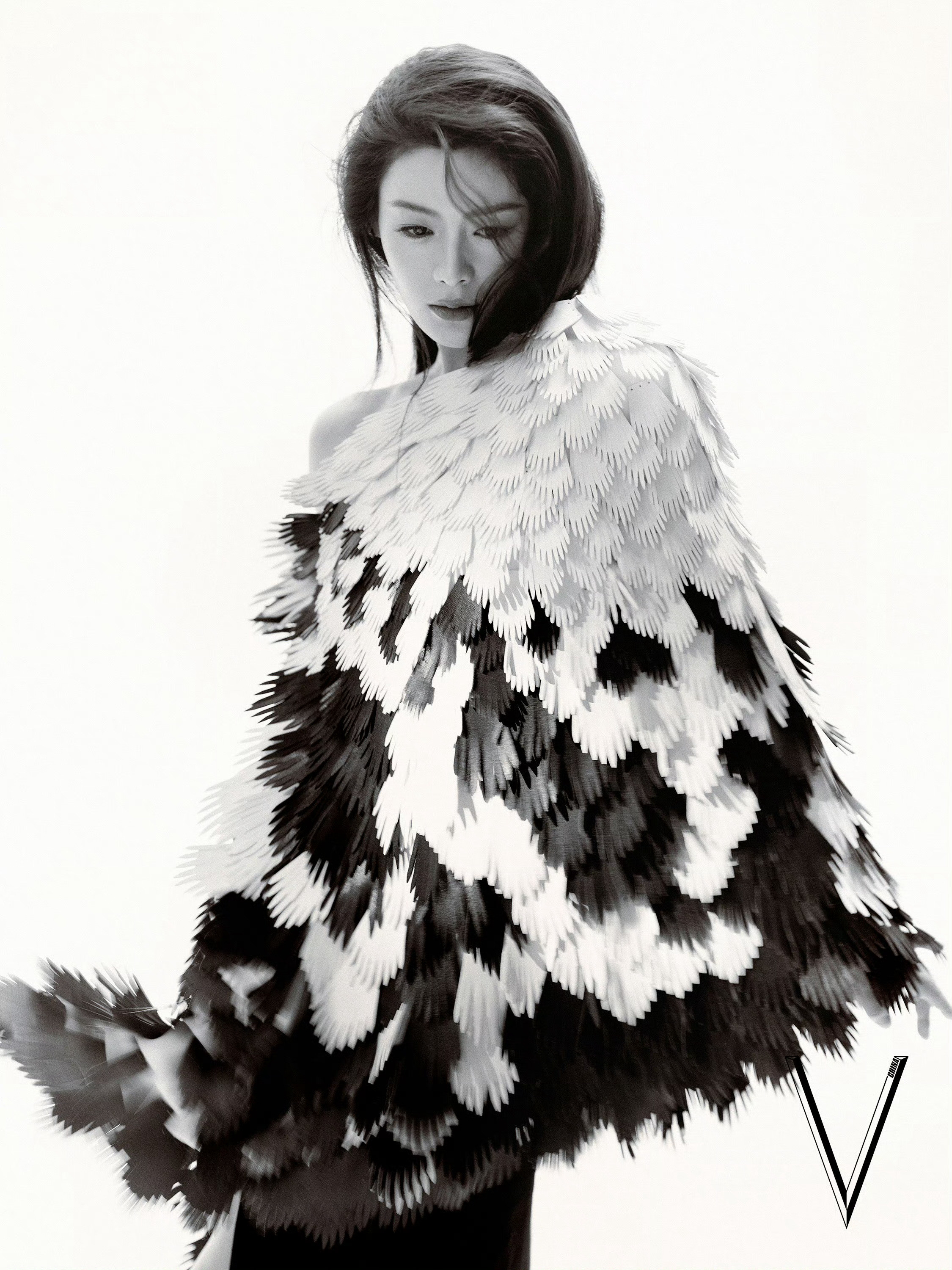 陈丽君首本主流女刊V中文版二月刊新鲜出炉，天呢1分钟秒切10w本陈丽君杂志陈