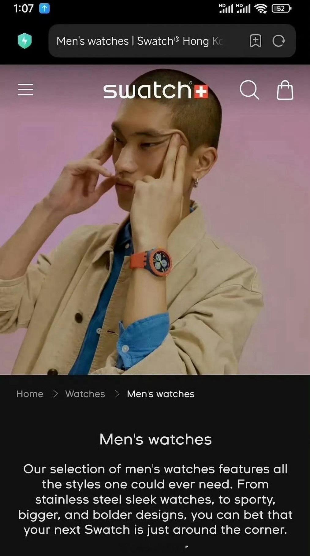 好久没见过这么明晃晃的了[裂开][裂开]Swatch是一点都不想掩饰​​​
