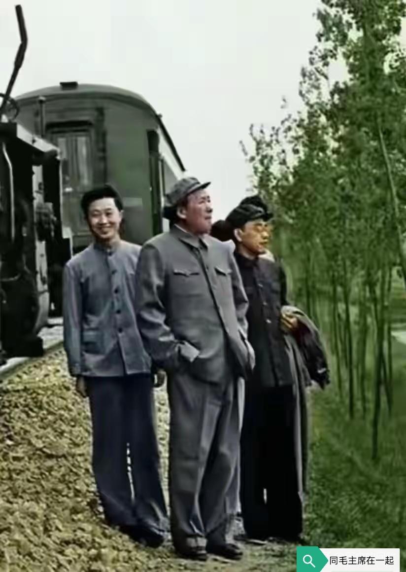 “来！下来看看我们农民的庄稼地…”那年，毛主席乘专列到地方视察。走到中途，他让停