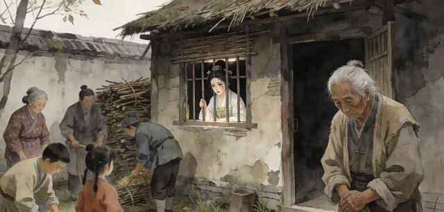 一直以为冷宫至少得是个院子，顶多就是偏了点。现在才知道，冷宫根本不是宫殿，连个像