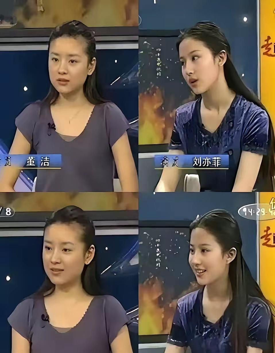 说董洁美过刘亦菲那就是扯了。董洁当年穿上了那身民国学生装，演活了清冷的百合花，让