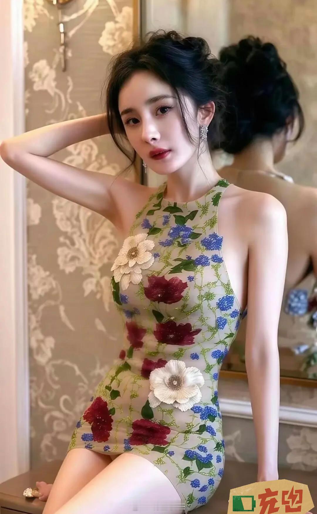 第一次见杨幂穿包臀裙吧?​​​