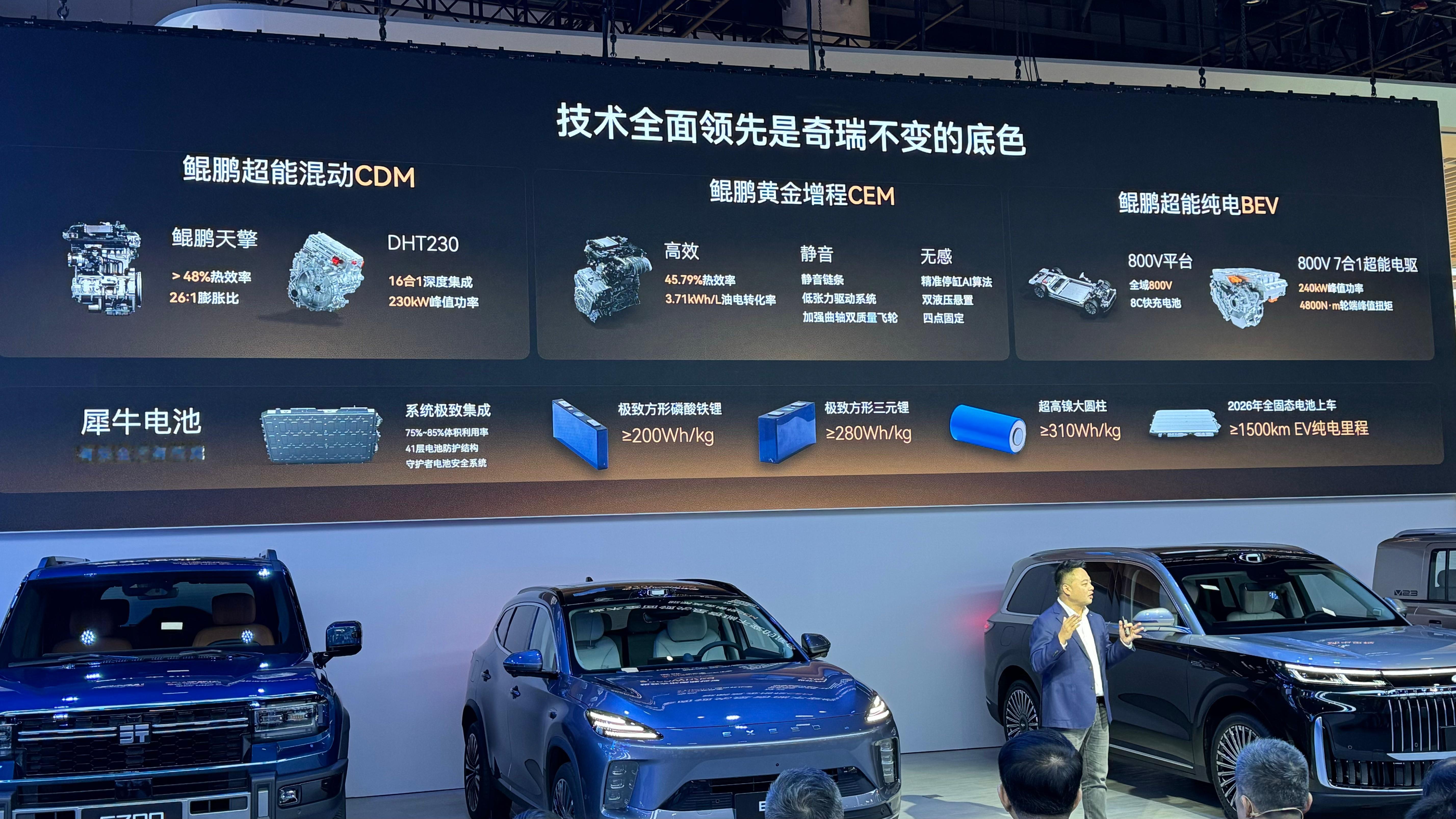 2025成都车展更懂你的新奇瑞这次奇瑞算得上豪华阵容了，记得去年还是12款参展