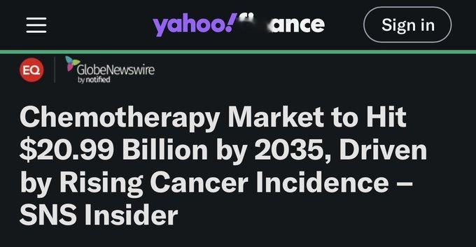 当与一位了解新冠疫苗是导致自己癌症的绝症患者交谈时……嗯，这是一段漫长而悲伤的医