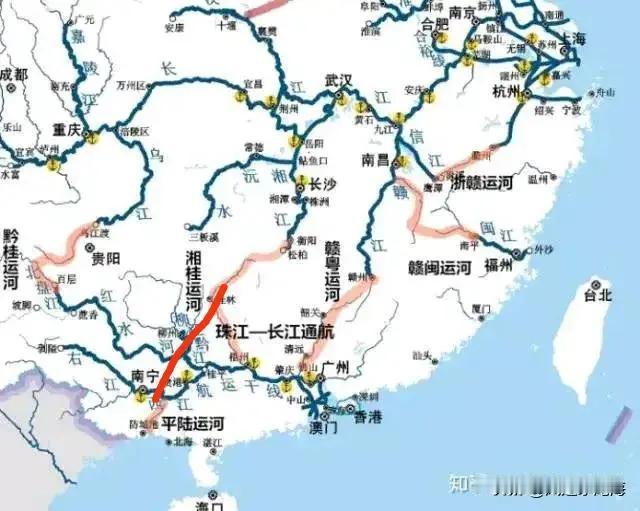桂林到南宁直接修建一条运河？这种有可能吗？网友们的想象力实在太丰富了，看起来可能