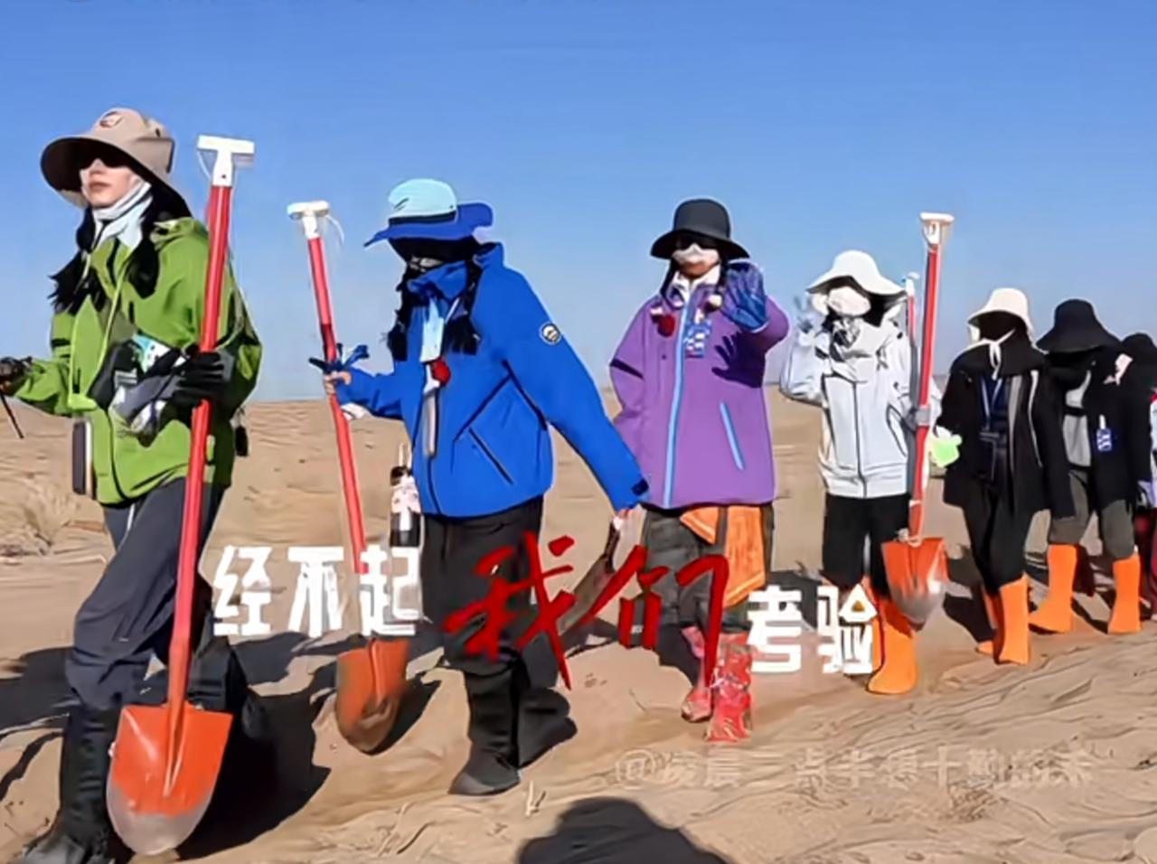 女志愿者都去种树防沙了，有的男的还在那选妃。事情的起因是这样子的，有的男的看着