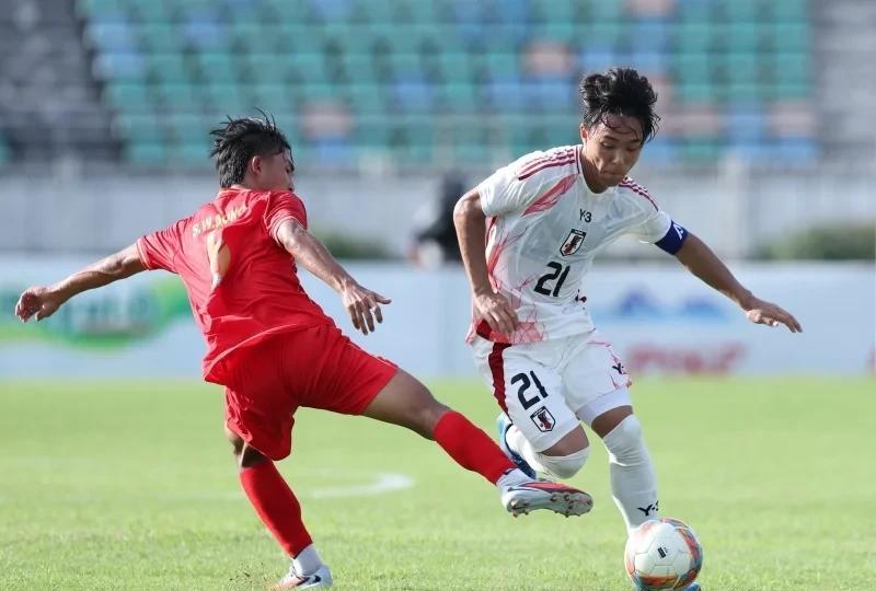 日本媒体《gekisaka》在报道日本U23最终靠着U17亚洲杯MVP明和田我空