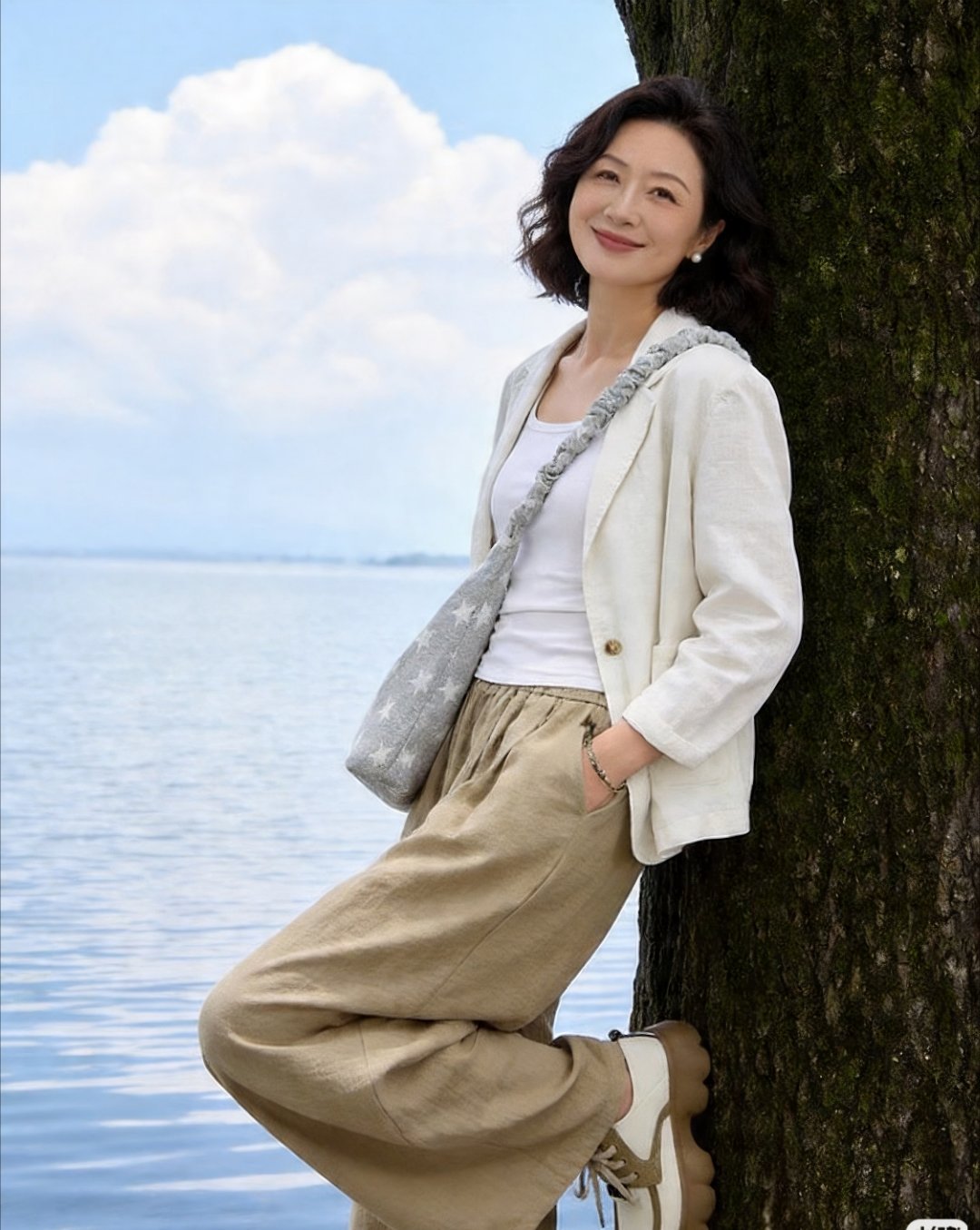 穿搭这一块还得看我妈越长大越发现姜还是老的辣，长辈的穿搭不追浮夸潮流，主打一个得