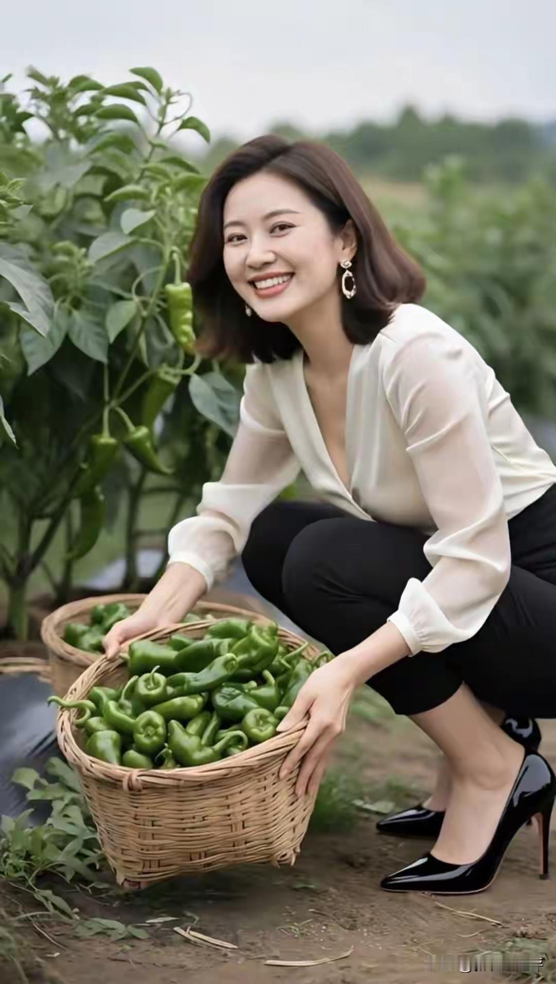 美女的田园生活