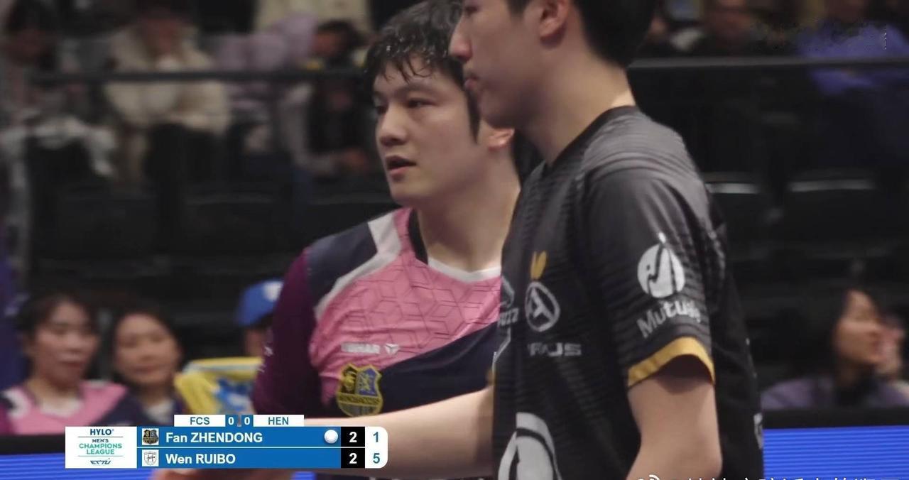 温瑞博赢了樊振东！前几天还看到温瑞博在欧洲感冒发烧了，今天他就让二追三战胜了东