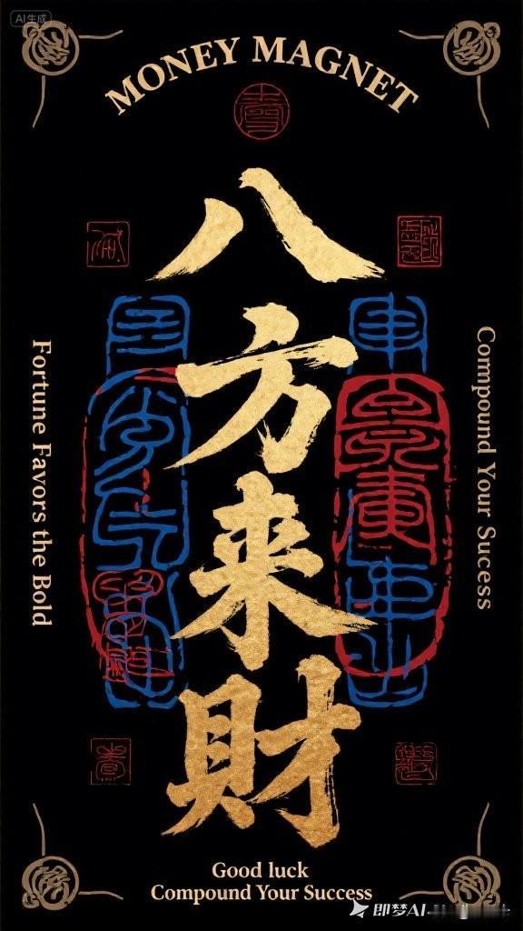 财神爷喊你接好运啦！刷到这条，别划走！这是财神爷专门给你的信号。别