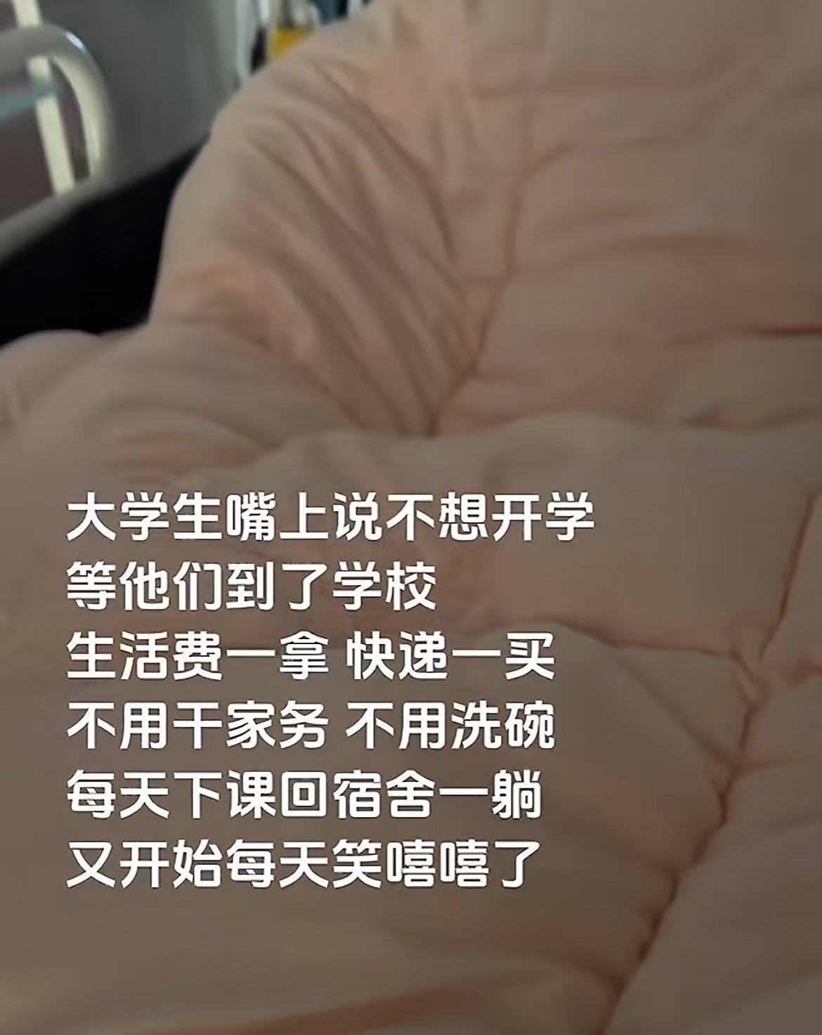 虛假的假期即将结束，真正的假期即将开始🤣👌这可太懂当代大学生了