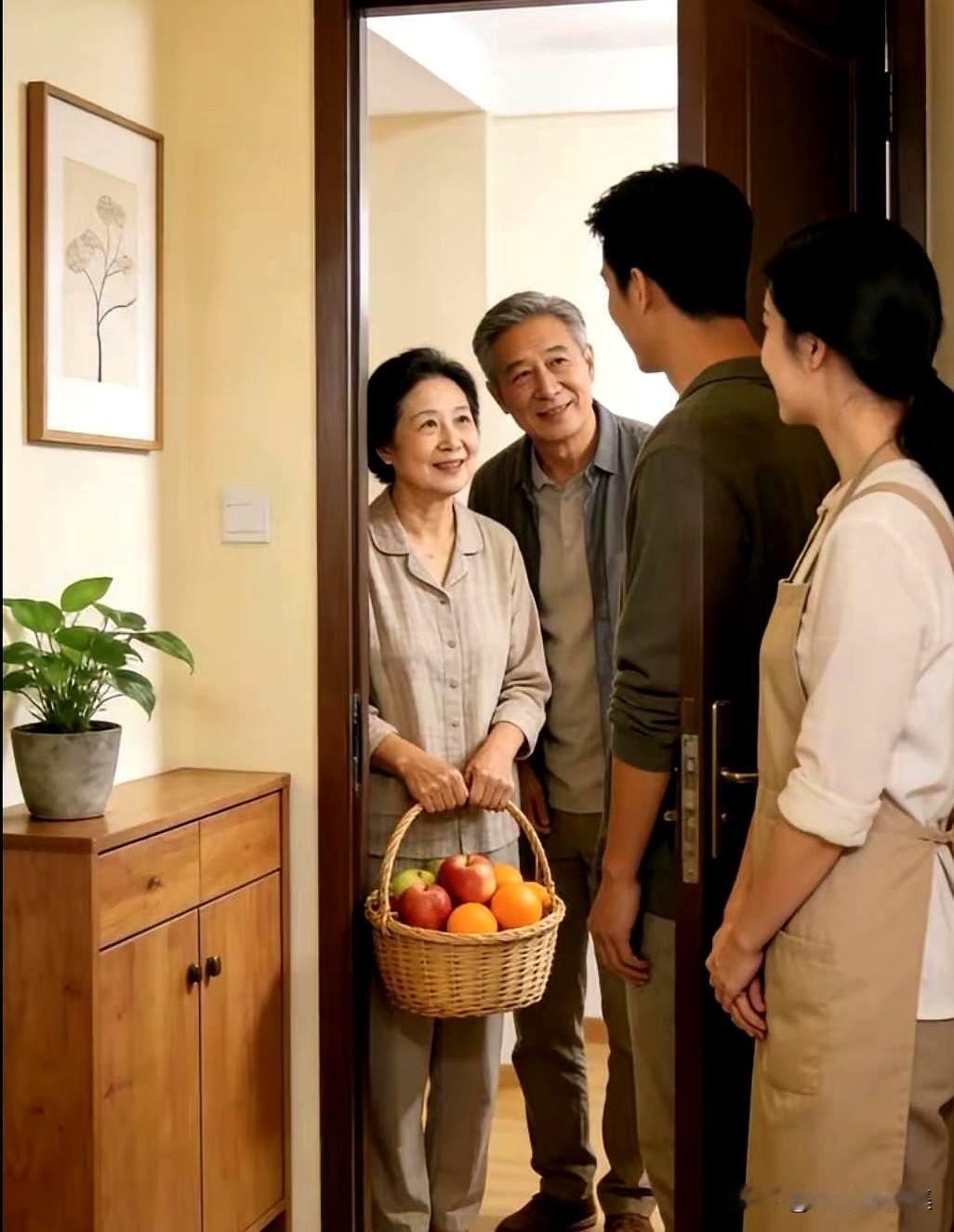 有个老哥跟我喝闷酒，说去趟儿子家，连换下的拖鞋放哪都得看媳妇眼色。这话听着真扎