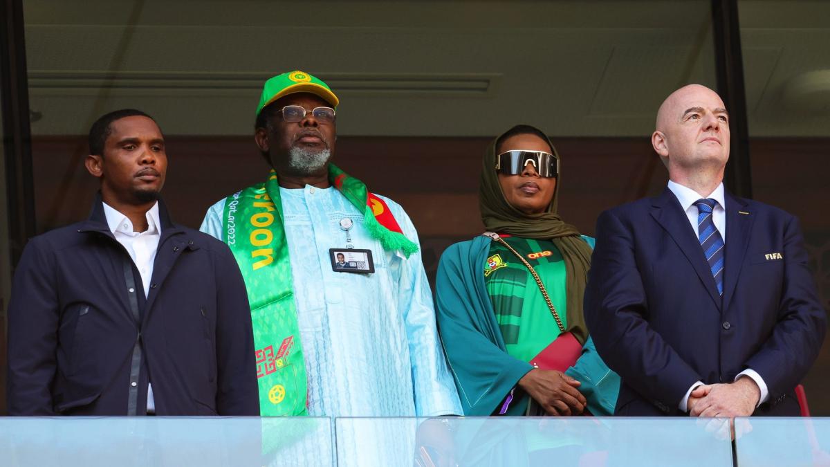 埃托奥: 喀麦隆非洲杯期间受到了款待, 祝摩洛哥取得佳绩