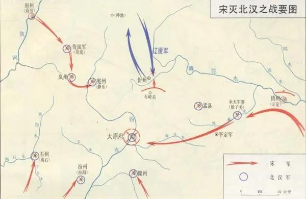 979年，宋太宗赵光义打算亲自领兵攻打北汉，动身前他把老将曹彬召来问话："周世宗
