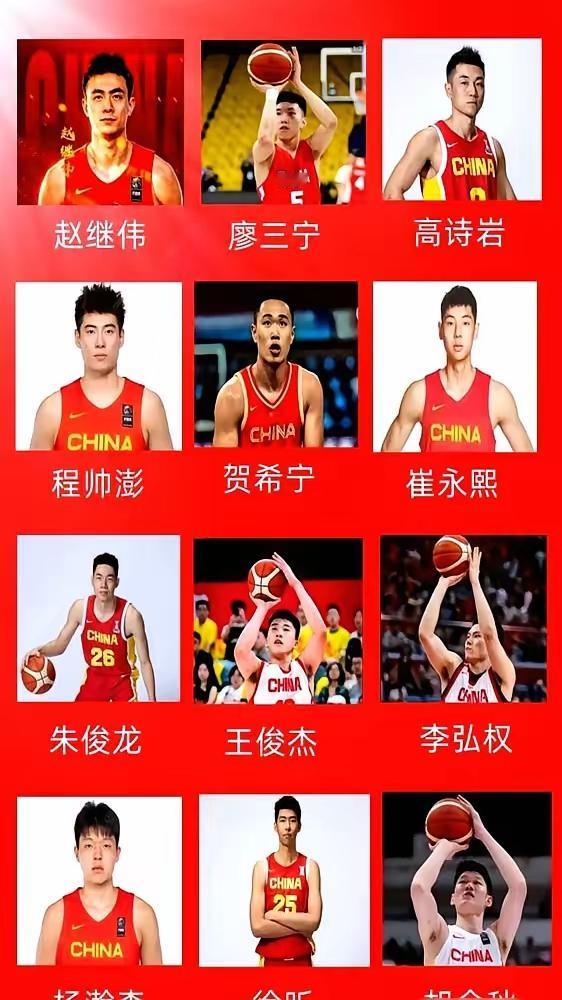郭士强教练的十二人国家男篮大名单出炉，多了几位不被球迷看好，但细细一想，却都符合