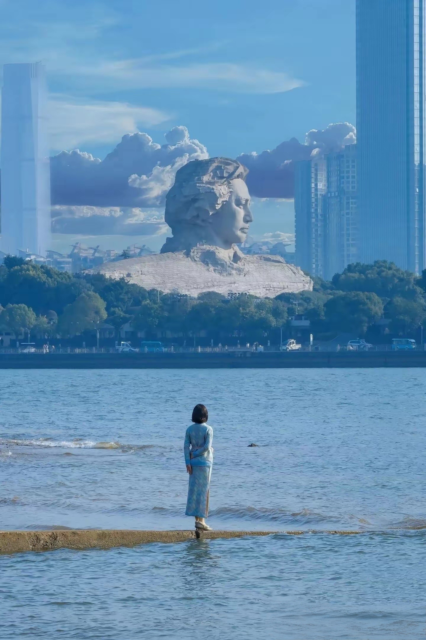 这角度绝了，这张照片应该拿奖。