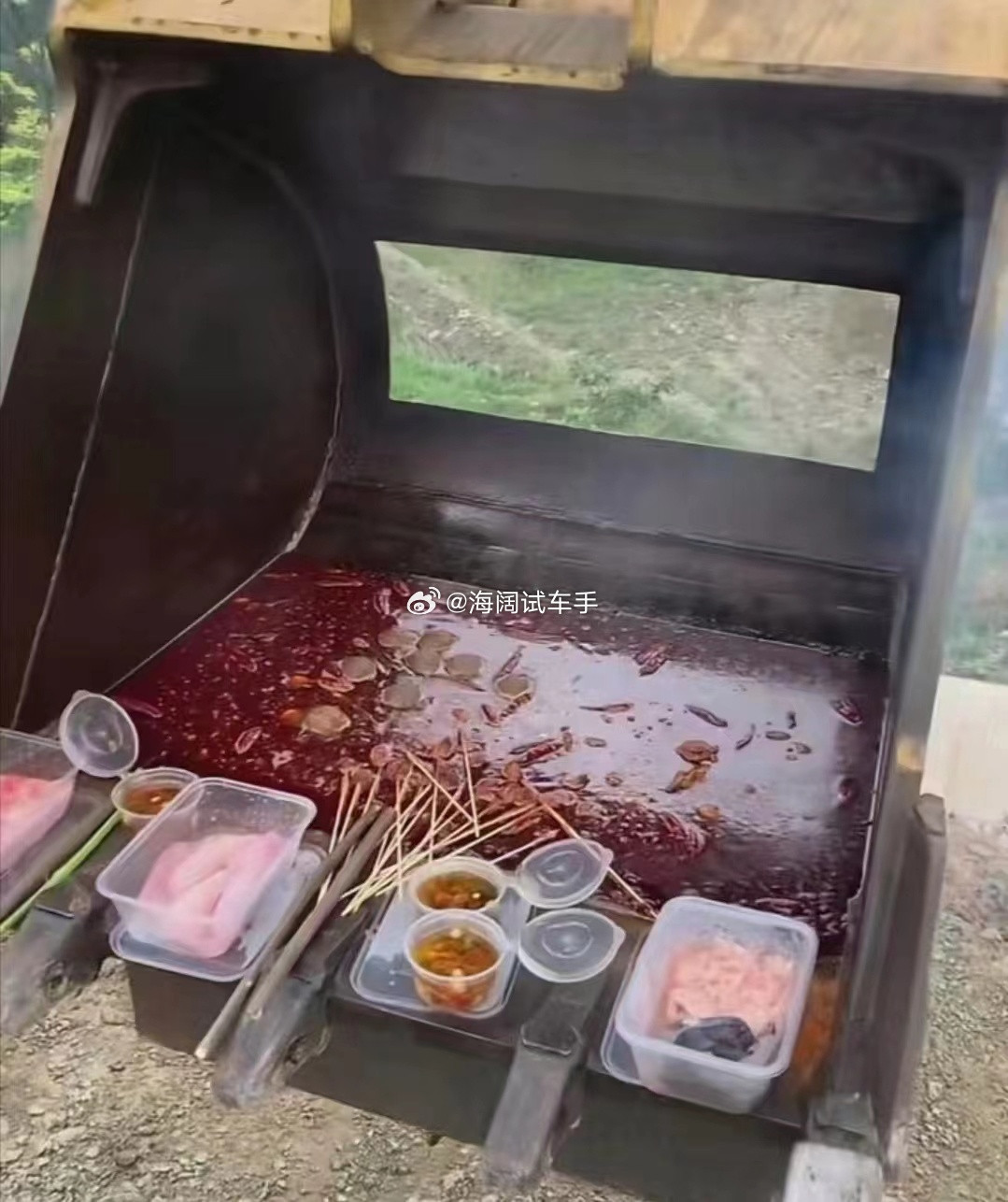 这算露营车吗？？？这火锅您满意不？？？海阔试车超话