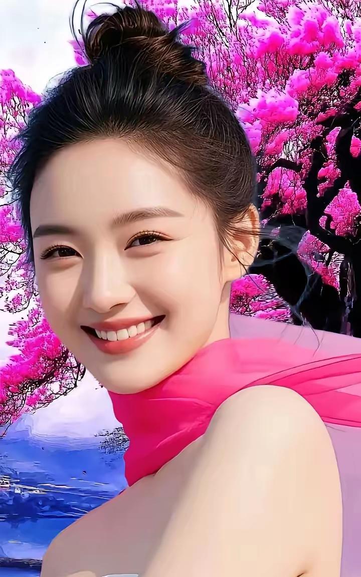 清纯笑语情丝娇，春风爱意温柔撩。丝滑莹润芳香舞，………………【身姿曼妙云