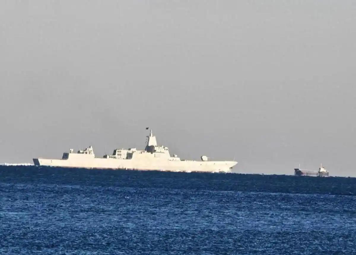 到2027年，两个批次的055型驱逐舰将全部服役完毕，“北约”给055型万吨级别