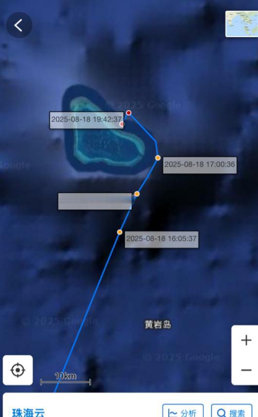 不是填岛？向阳红10号之后，中方“无人航母”突然抵达黄岩岛！菲律宾这才发现上当。