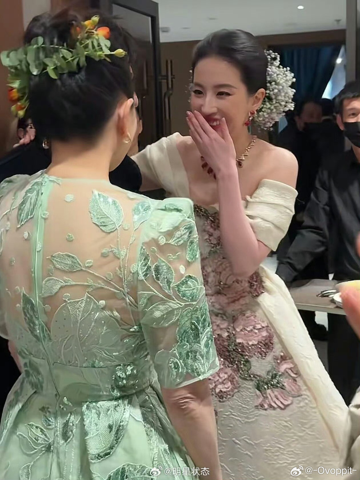 刘亦菲的背影听说有人想要？刘亦菲