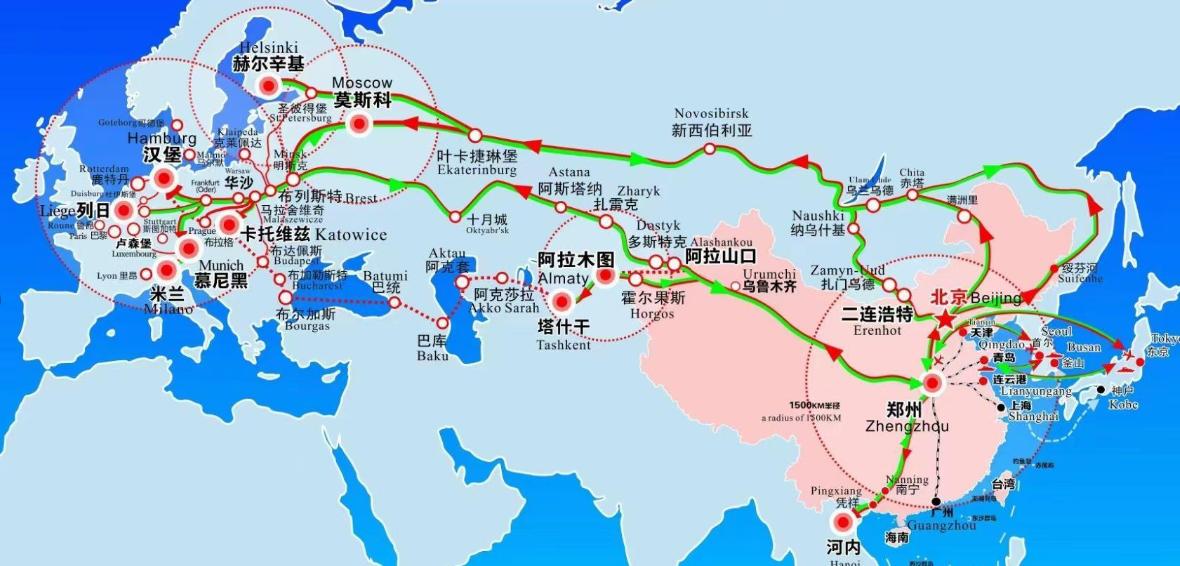 一带一路的高明之处，就是由水路和铁路两方面组成！一条路出现问题，还有另一条路