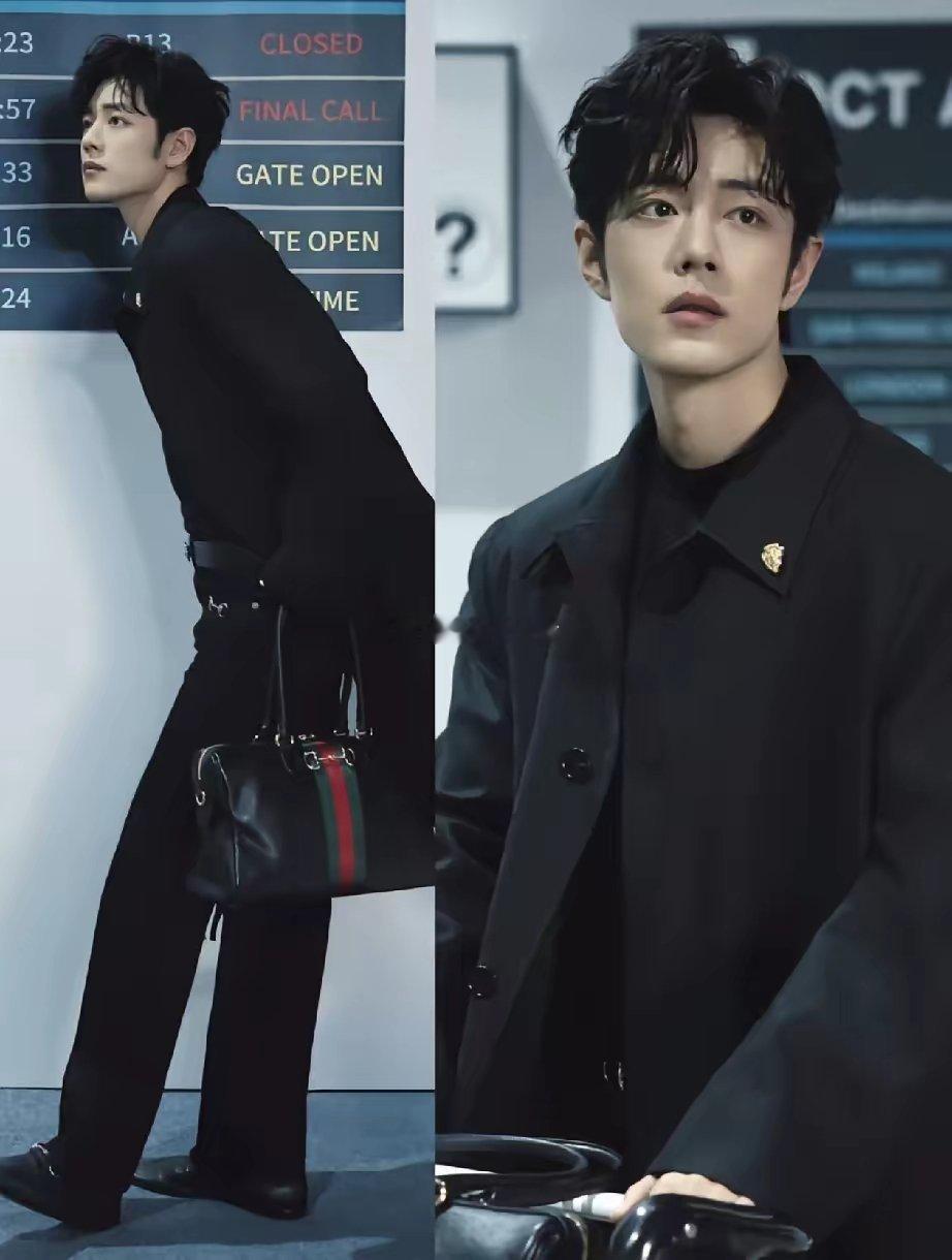 肖战代言无需多言啊，大家有没有发现，别的明星还在棚拍的时候，肖战居然完全不需要了