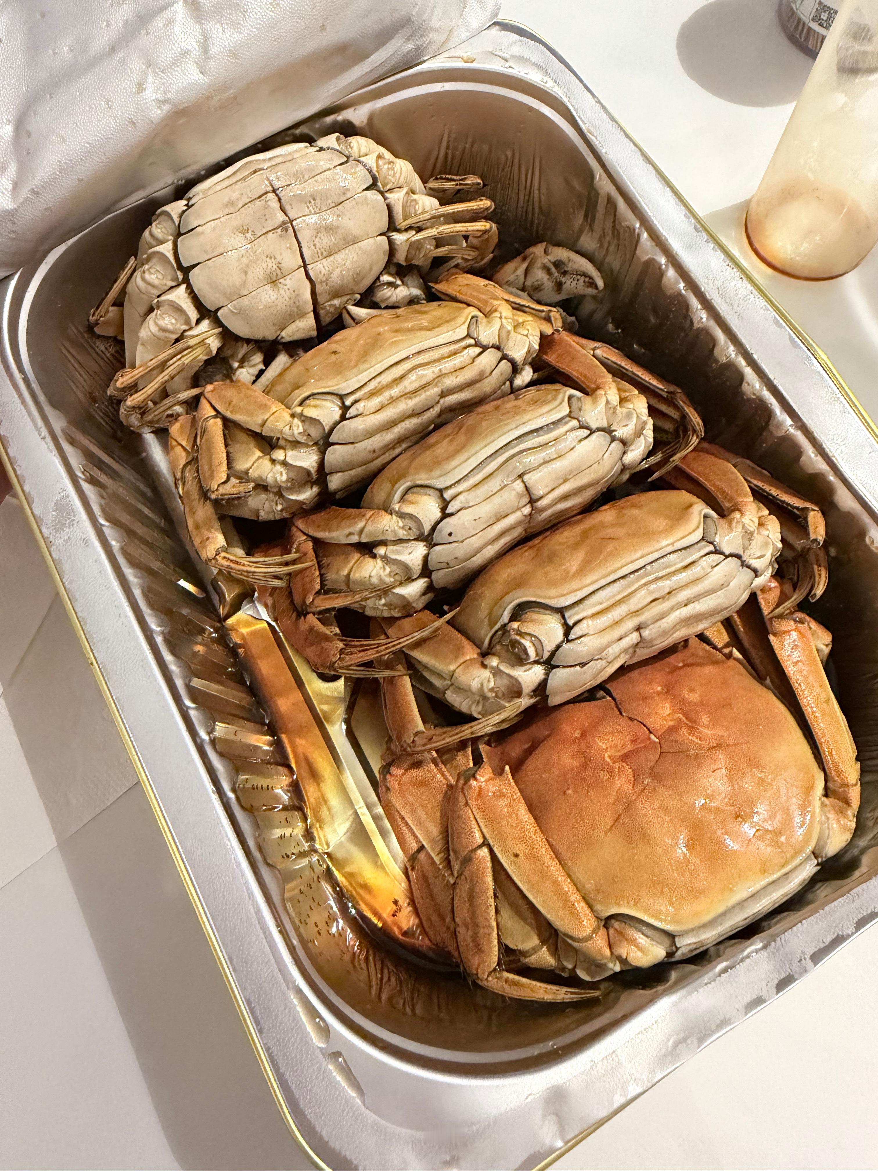 今天！yty给的醉蟹到了开心