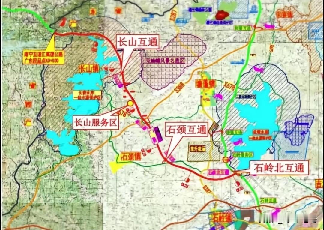 南湛高速广东段有动静了？不容易呐！沉寂许久的南湛高速广东段首桩开钻，意味着最后