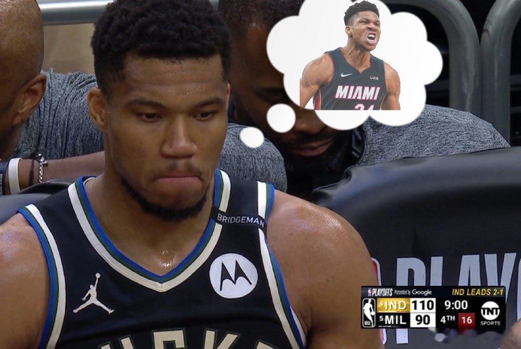 EvanSidery报道，联盟内部已经出现一套围绕字母哥的潜在交易方案：雄鹿得