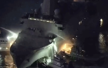 就这水平，还要对抗中国？这几天美国海军彻底“火了”，20日下午，美军“新奥尔良”