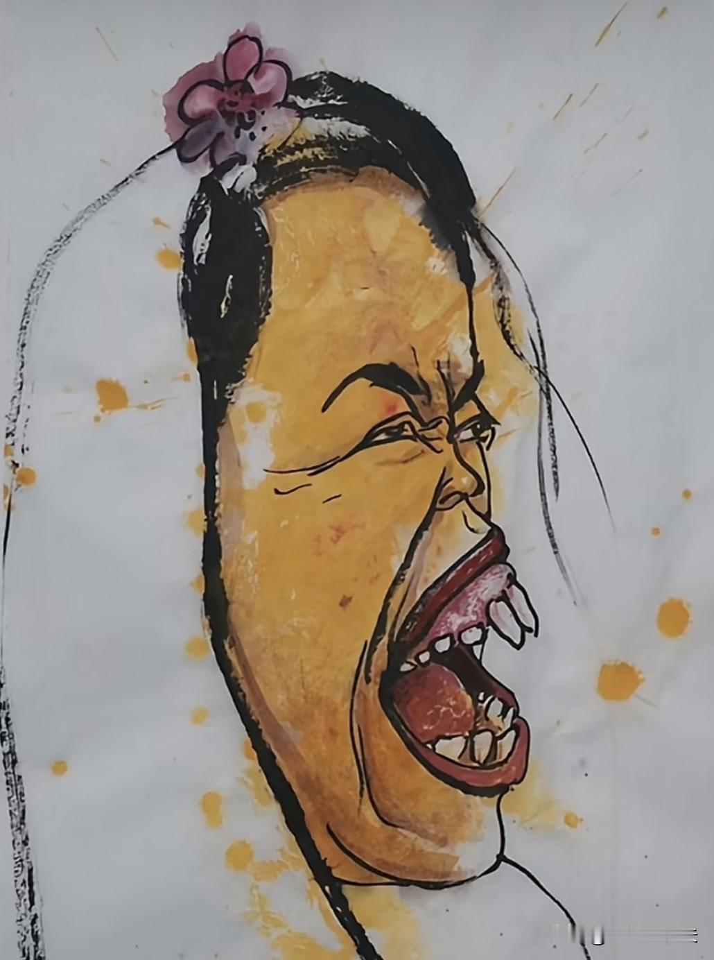 韩红在行善，污辱她者必有后果。[微