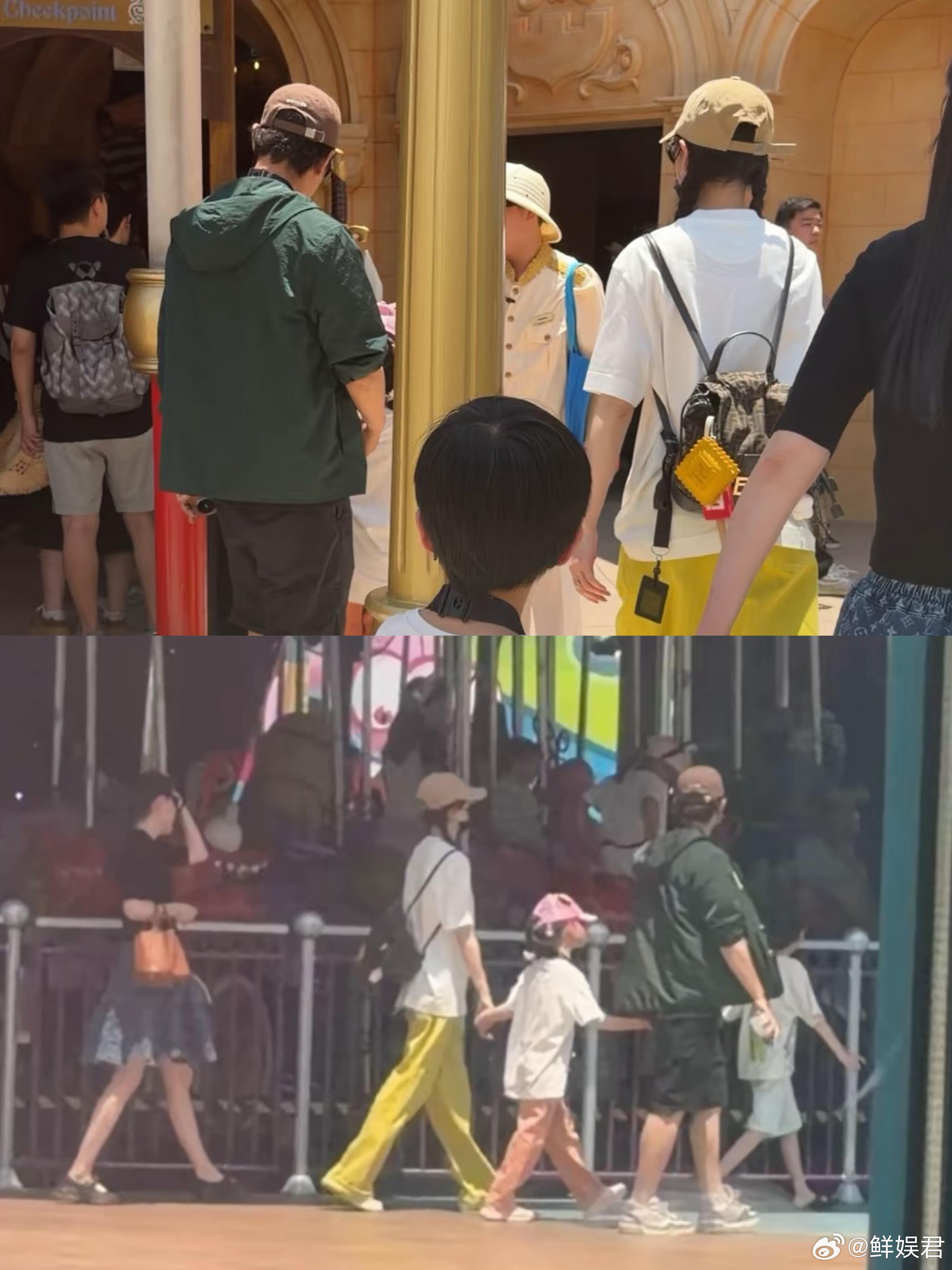 新加坡偶遇唐嫣罗晋一家三口，感情好得很！唐嫣罗晋一起牵着女儿，稳稳的幸福！网友还