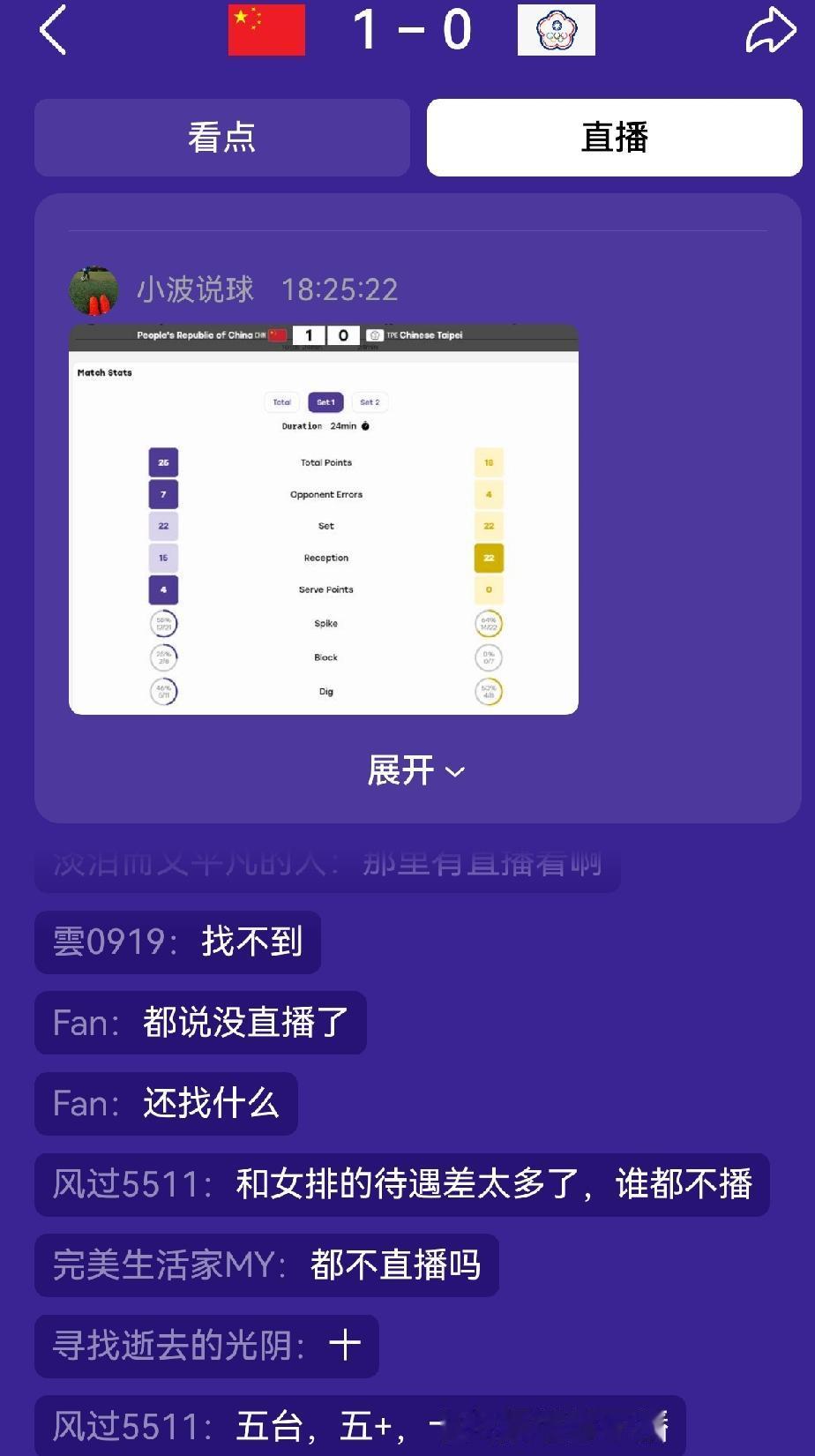 25‑18先下一城！亚运会中国男排首局力克中国台北，数据复盘。亚运会男排小