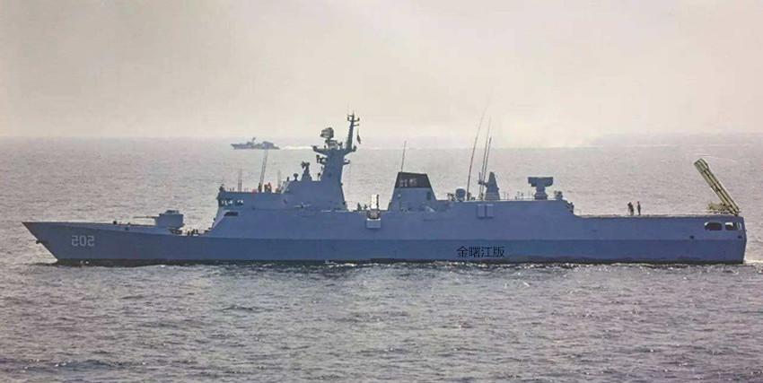 056轻型护卫舰最新改进型，056远火登陆火力支援舰，拥有24管火箭发射器（放置